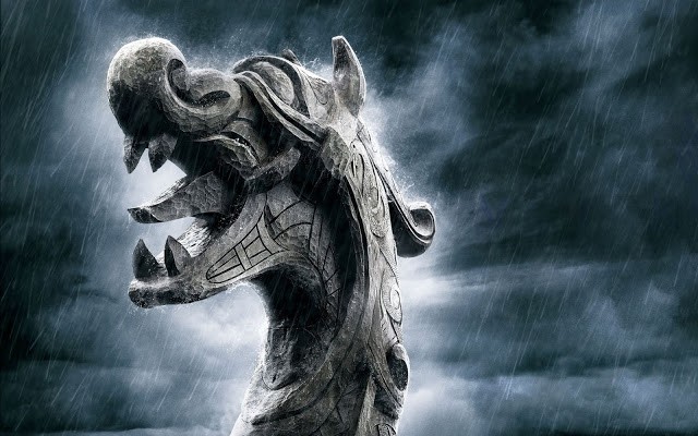 Descoberta de um alfinete Dragão Viking 