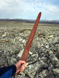 Espada Viking é Encontrada 