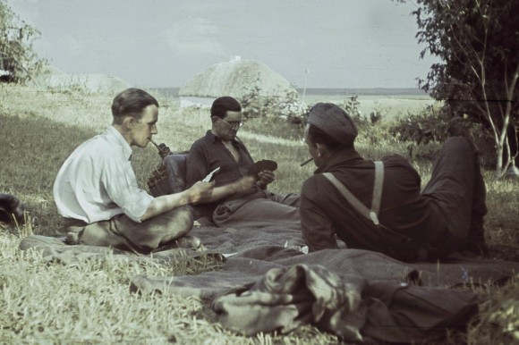 Jogos de cartas alemão na  II Guerra