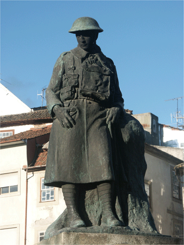 Monumento aos mortos da Primeira Guerra – Viseu – Portugal
