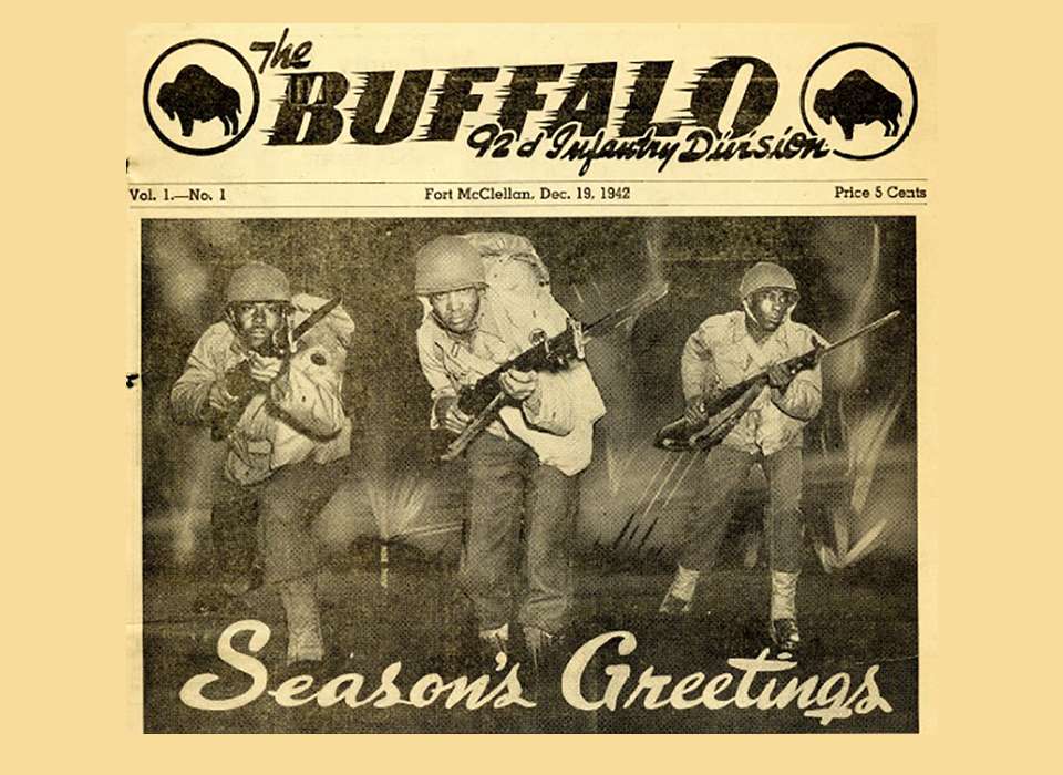 The Buffalo: Jornal semanal da 92ª Divisão de Infantaria durante a Segunda Guerra Mundial