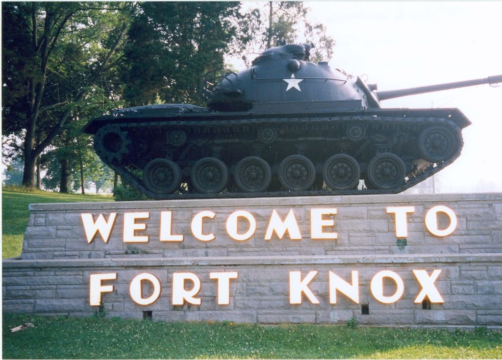 Treinamento de blindados em Fort Knox - 1942