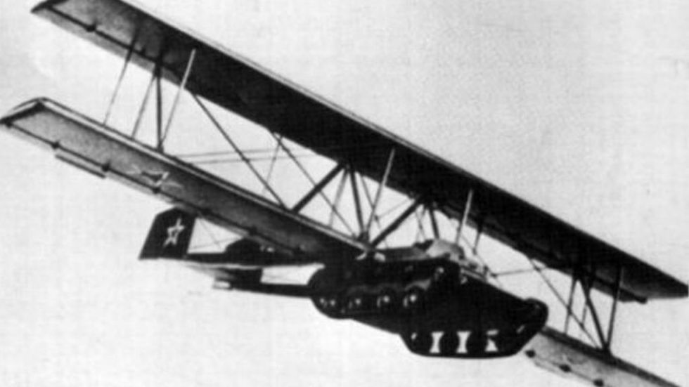 Você sabia que os soviéticos tentaram fazer um tanque voador durante a Segunda Guerra Mundial?